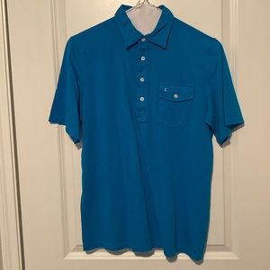 Blue Criquet Players Polo Shirt